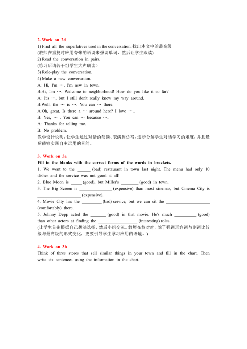 8A-Unit4Period2_初中英语新版_最新人教版英语八年级上册_老版（含有参考价值）_02课件人教版初中英语八上（多版本）易提分旗舰店_课件教案_Unit4