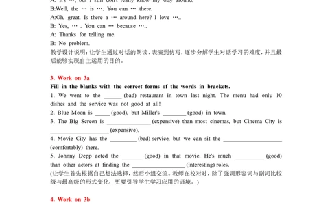8A-Unit4Period2_初中英语新版_最新人教版英语八年级上册_老版（含有参考价值）_02课件人教版初中英语八上（多版本）易提分旗舰店_课件教案_Unit4