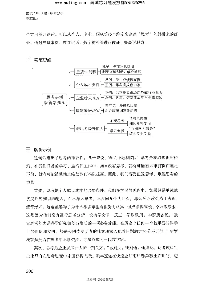 面试1000题（综合分析&middot;态度观点）_2025春招题库汇总_十大行测题库_2023年十大热门题库更新中_09、易考汇总_银行面试_半结构化_粉笔面试1000题