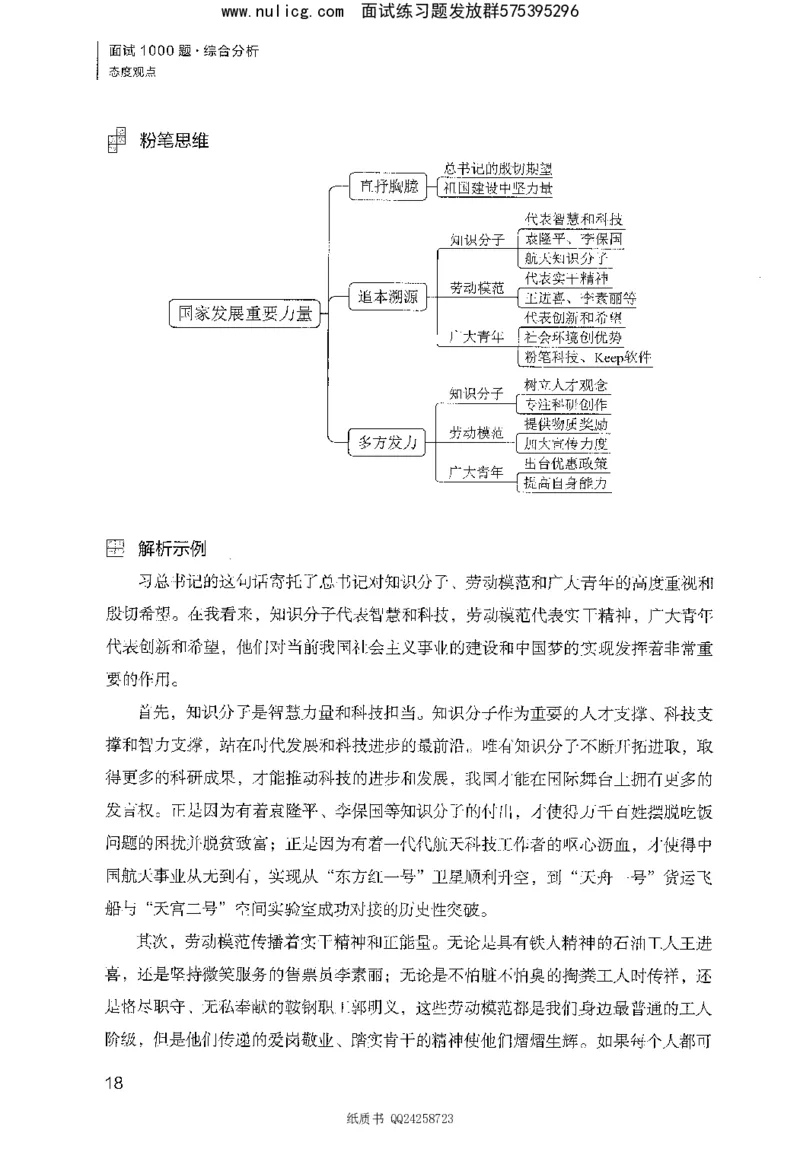面试1000题（综合分析&middot;态度观点）_2025春招题库汇总_十大行测题库_2023年十大热门题库更新中_09、易考汇总_银行面试_半结构化_粉笔面试1000题