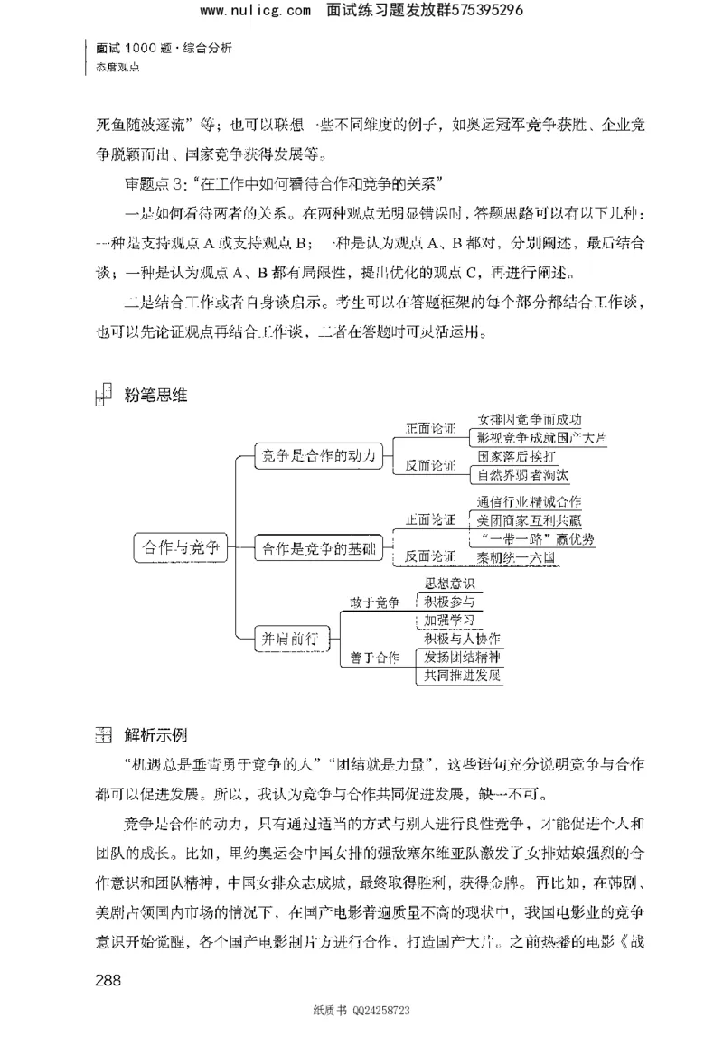 面试1000题（综合分析&middot;态度观点）_2025春招题库汇总_十大行测题库_2023年十大热门题库更新中_09、易考汇总_银行面试_半结构化_粉笔面试1000题