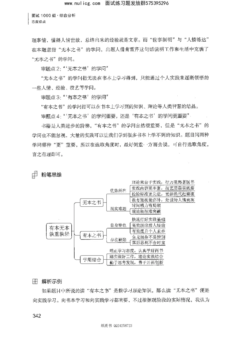 面试1000题（综合分析&middot;态度观点）_2025春招题库汇总_十大行测题库_2023年十大热门题库更新中_09、易考汇总_银行面试_半结构化_粉笔面试1000题