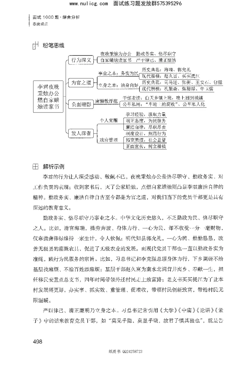 面试1000题（综合分析&middot;态度观点）_2025春招题库汇总_十大行测题库_2023年十大热门题库更新中_09、易考汇总_银行面试_半结构化_粉笔面试1000题