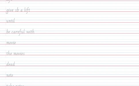 2025秋人教版八年级上册英语U2意大利字帖_初中英语新版_最新人教版英语八年级上册_新版_初中英语8上新更新第三套可选择_10单词默写+字帖_字帖