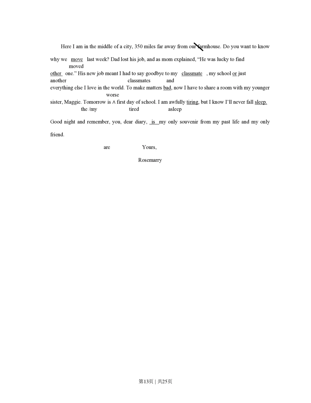 2013年高考英语试卷（浙江）（解析卷）_英语历年高考真题_新&middot;PDF版2008-2025&middot;高考英语真题_英语（按试卷类型分类）2008-2025_自主命题卷&middot;英语（2008-2025）_浙江自主命题&middot;英语（2008-2025）