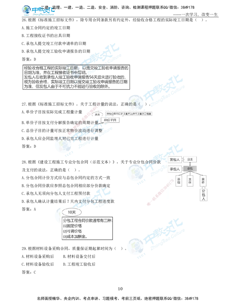 06.一建管理-2024年真题解析-讲义_2026年一级建造师_2026年一建管理_2025年一建管理SVIP_03-习题精析✿实战特训✿模考通关_24-管理《真题解析班》名师ZJ_课程讲义