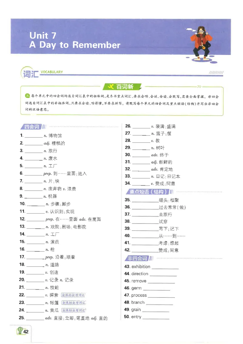 2025必刷题初中RJ英语（七年级下）狂K重点_初中英语新版_最新人教版英语七年级下册_七下英语2025版_15.2025春英语人教7下热门资料合集_2025春七下人教英语七下必刷题（高清彩版）