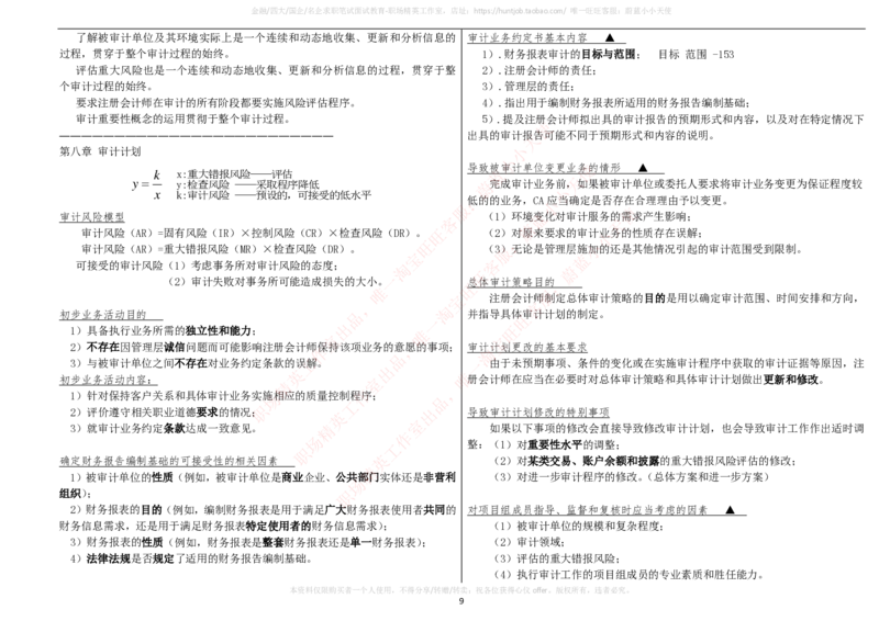 财务类-审计学复习知识点讲义整理_2025春招题库汇总_国企题库_国家能源_20230827_151217_2-国家能源集团2023招聘笔试完整知识点（专业知识部分）_财会类