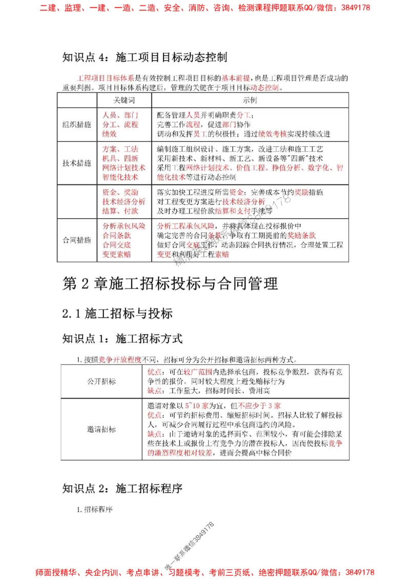 2025年二建管理嗨学-考点速记手册_2026年一级建造师_2026年一建管理_2025年一建管理SVIP_01-精华文档✿电子教材✿历年真题_32-管理《考点速记手册》HX