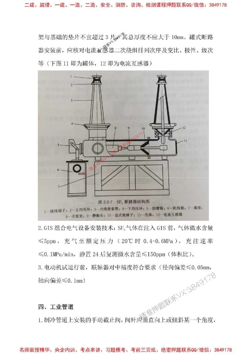 2025一建机电-集训补充6页纸_2026年一级建造师_2026年一建机电_2025年一建机电SVIP_05-考前密训✿央企特训✿机构普押_48-机电《集训补充6页纸》SMR推荐