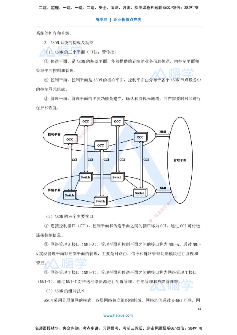 01.2025杨鹏-名师冲刺特训-（1）专业技术1_2026年一级建造师_2026年一建通信_2025年一建通信SVIP_04-冲刺串讲✿考点强化✿小灶集训_13-通信《名师冲刺特训》杨鹏HX_讲义
