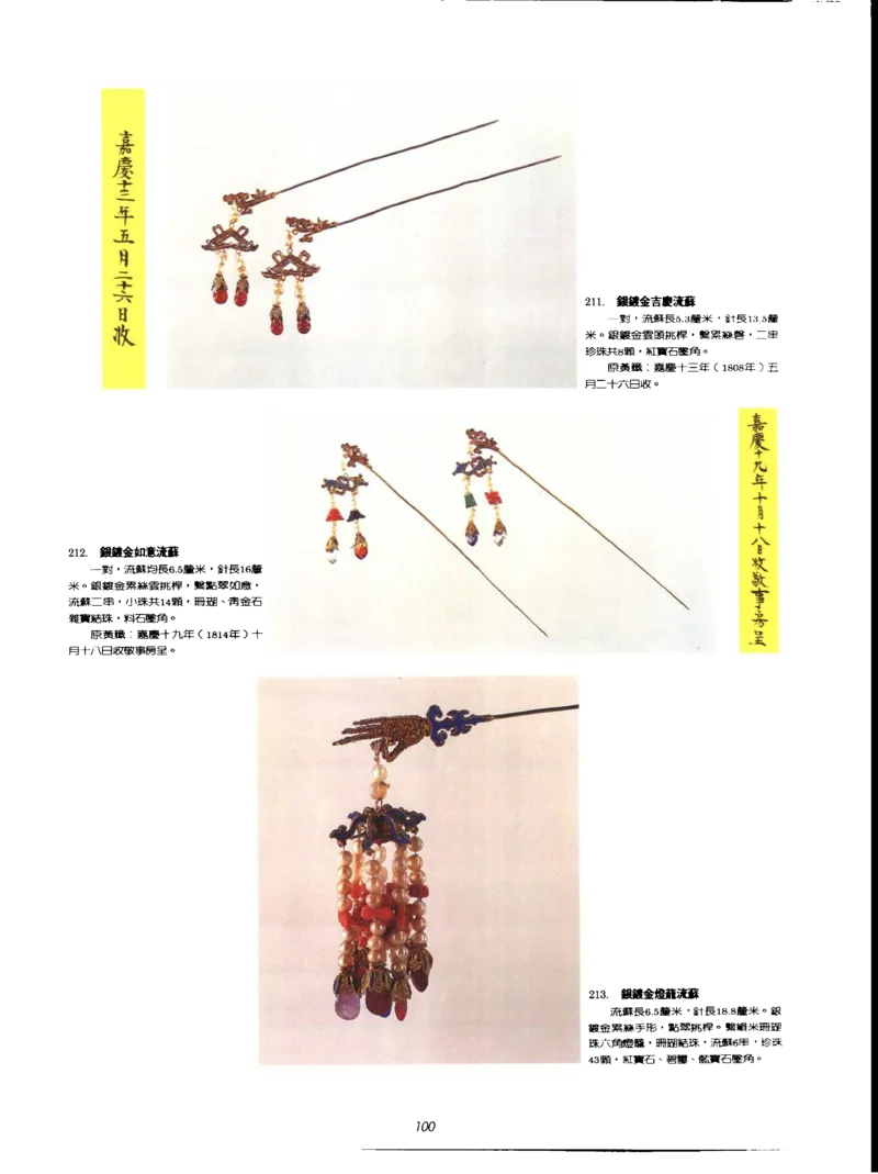 故宫博物院藏-清代后妃首饰.故宫博物馆_X018-玉石珠宝鉴定教程最新合集_10、文玩首饰金银首饰专题资料（宋元明）