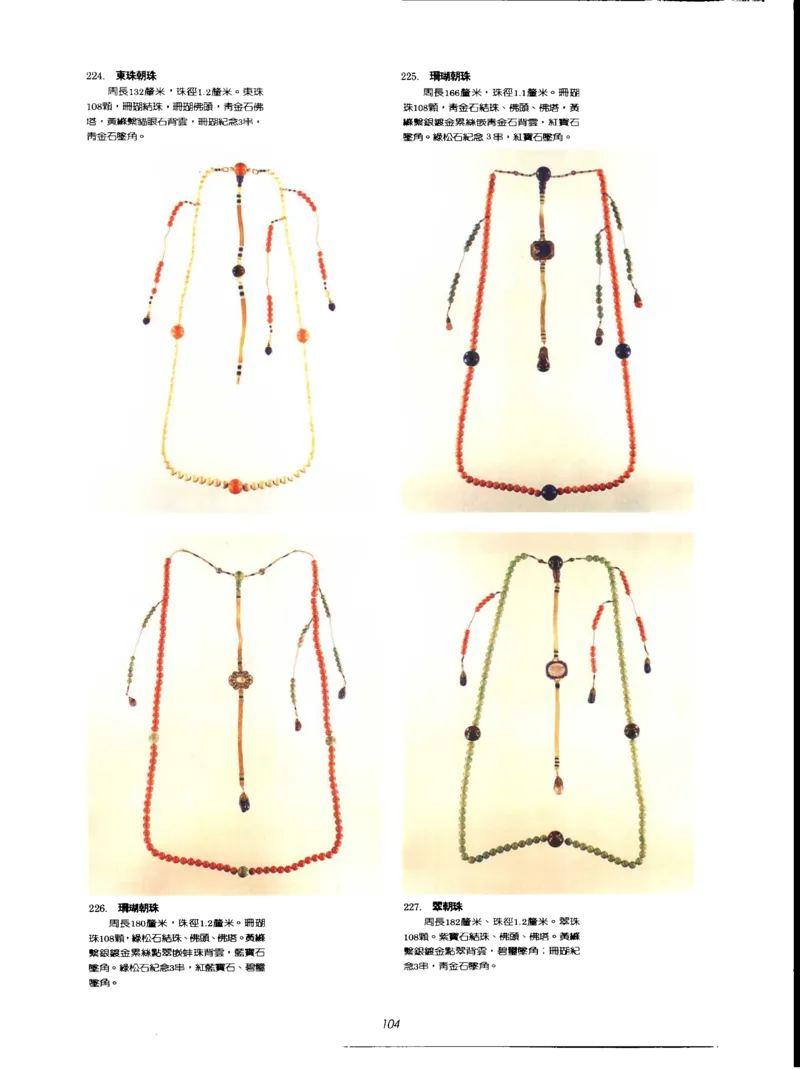 故宫博物院藏-清代后妃首饰.故宫博物馆_X018-玉石珠宝鉴定教程最新合集_10、文玩首饰金银首饰专题资料（宋元明）