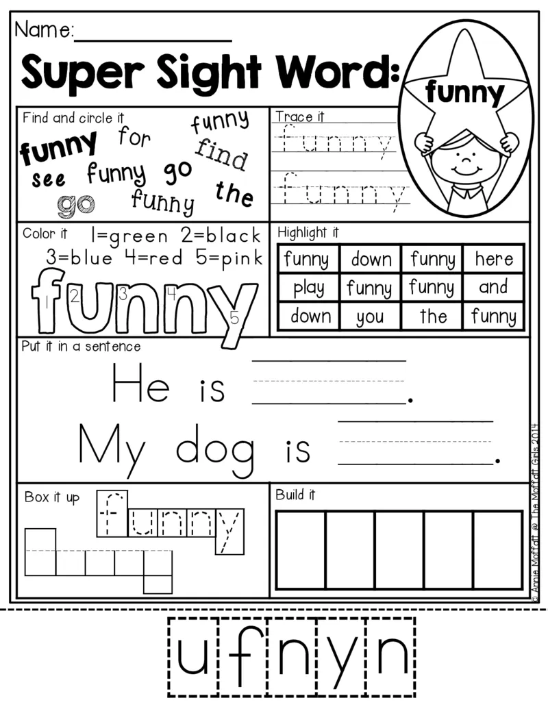 1自然拼读SightWords(启蒙阅读高频词）_幼小衔接全套_幼小衔接资料大全_幼小衔接资料1️⃣_017高频词翻翻卡500页_五个级别高频词SightWords练习纸​