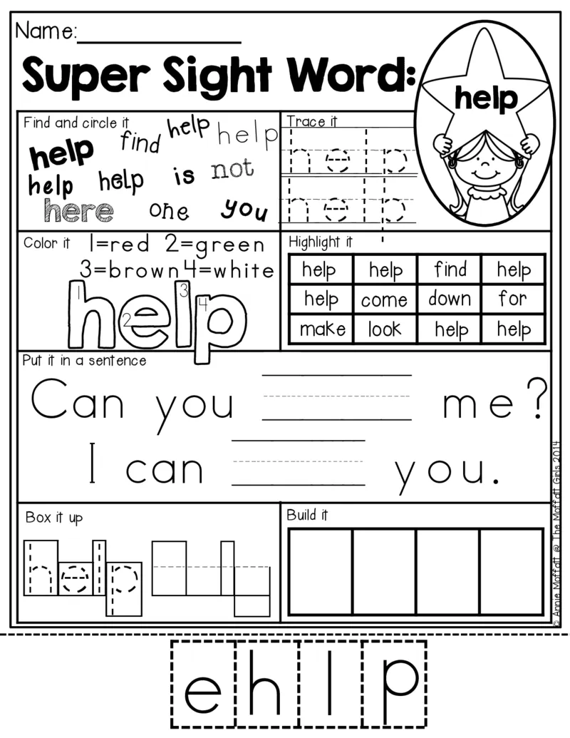 1自然拼读SightWords(启蒙阅读高频词）_幼小衔接全套_幼小衔接资料大全_幼小衔接资料1️⃣_017高频词翻翻卡500页_五个级别高频词SightWords练习纸​