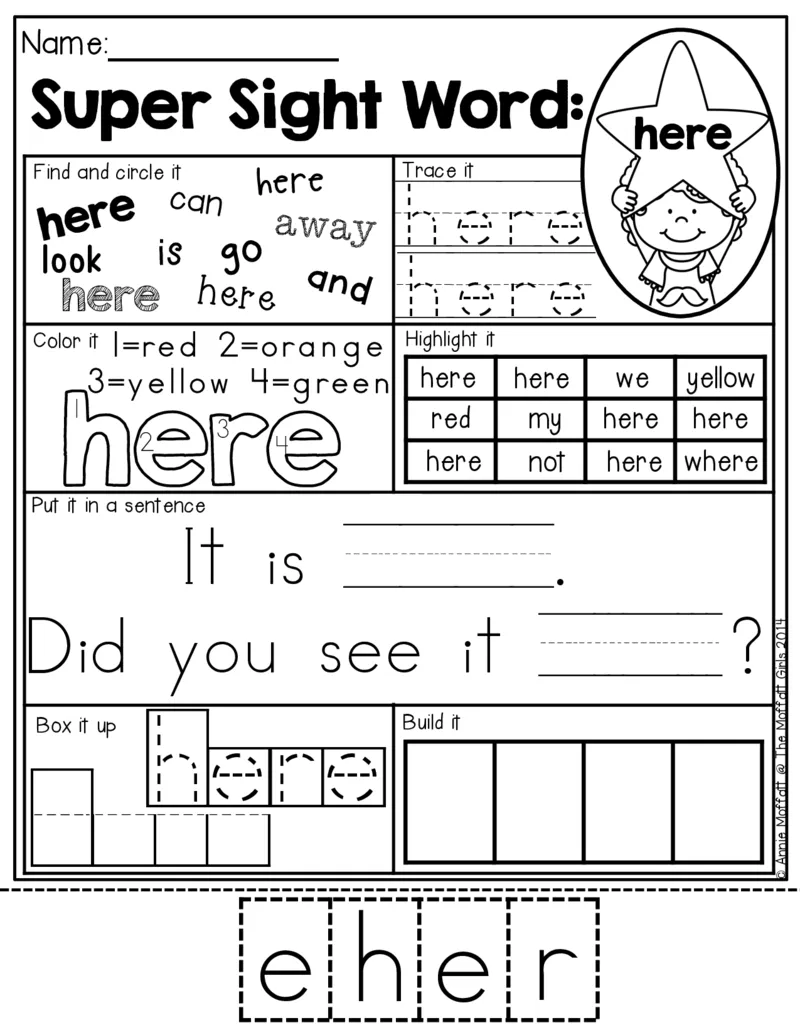 1自然拼读SightWords(启蒙阅读高频词）_幼小衔接全套_幼小衔接资料大全_幼小衔接资料1️⃣_017高频词翻翻卡500页_五个级别高频词SightWords练习纸​