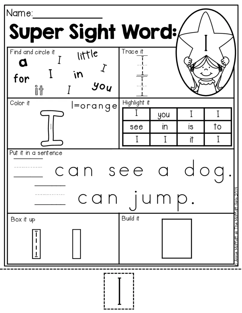 1自然拼读SightWords(启蒙阅读高频词）_幼小衔接全套_幼小衔接资料大全_幼小衔接资料1️⃣_017高频词翻翻卡500页_五个级别高频词SightWords练习纸​