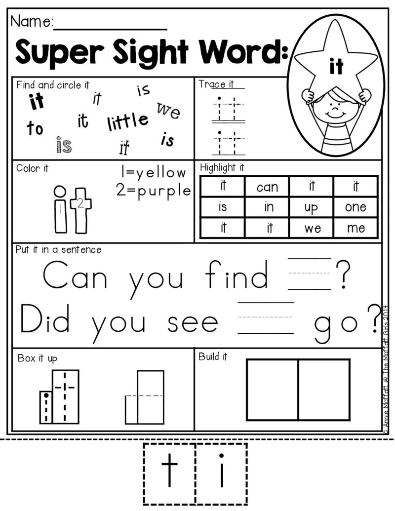 1自然拼读SightWords(启蒙阅读高频词）_幼小衔接全套_幼小衔接资料大全_幼小衔接资料1️⃣_017高频词翻翻卡500页_五个级别高频词SightWords练习纸​