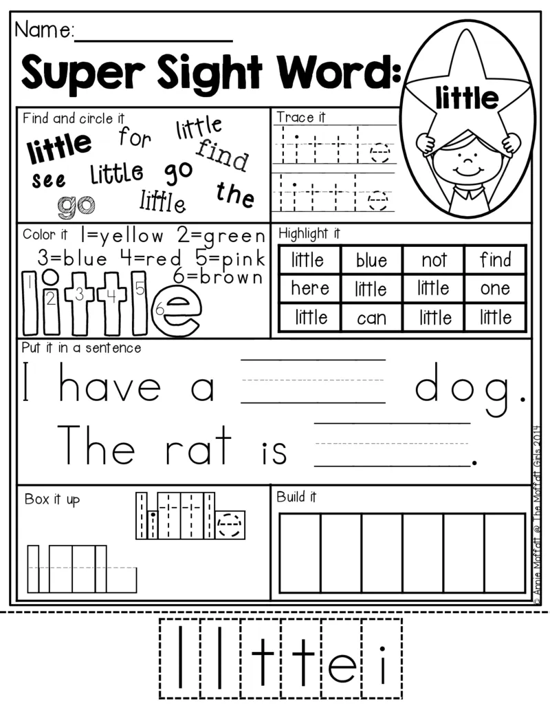 1自然拼读SightWords(启蒙阅读高频词）_幼小衔接全套_幼小衔接资料大全_幼小衔接资料1️⃣_017高频词翻翻卡500页_五个级别高频词SightWords练习纸​