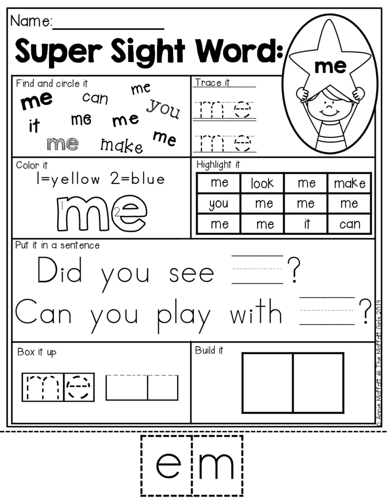 1自然拼读SightWords(启蒙阅读高频词）_幼小衔接全套_幼小衔接资料大全_幼小衔接资料1️⃣_017高频词翻翻卡500页_五个级别高频词SightWords练习纸​