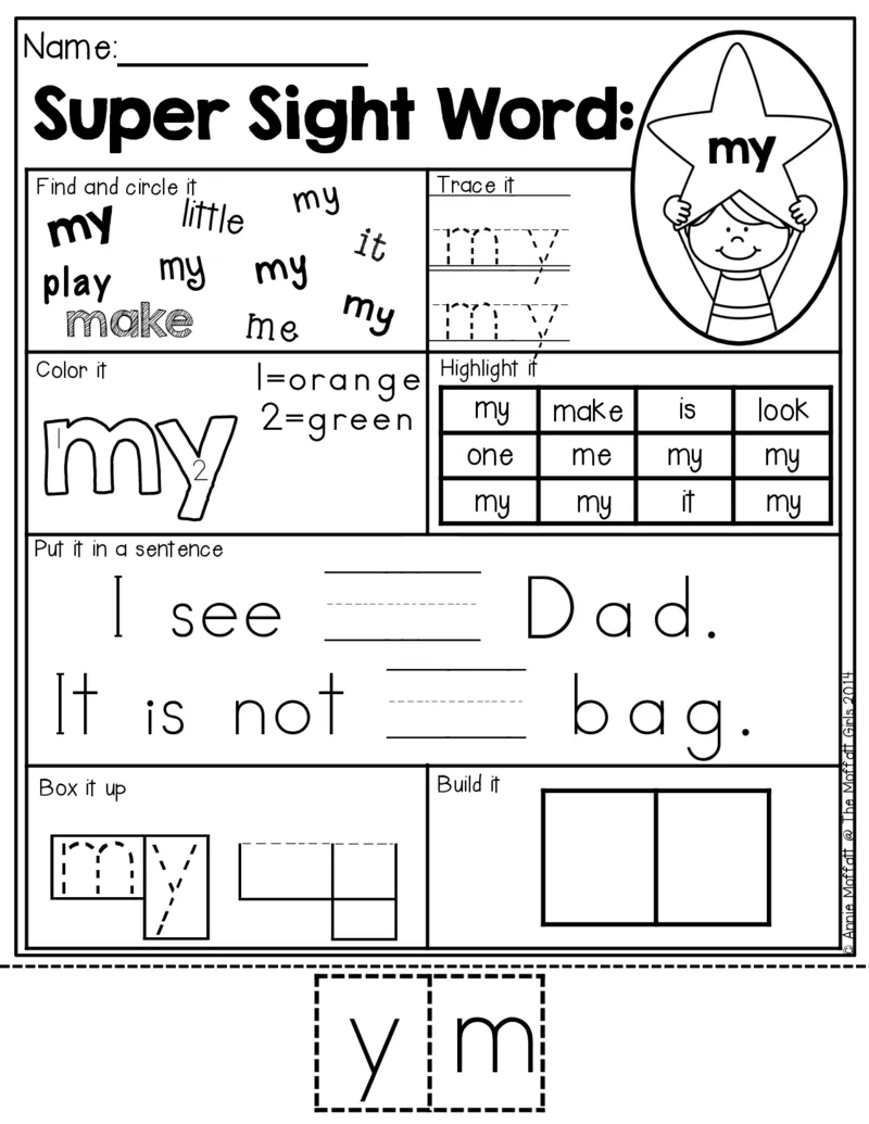 1自然拼读SightWords(启蒙阅读高频词）_幼小衔接全套_幼小衔接资料大全_幼小衔接资料1️⃣_017高频词翻翻卡500页_五个级别高频词SightWords练习纸​