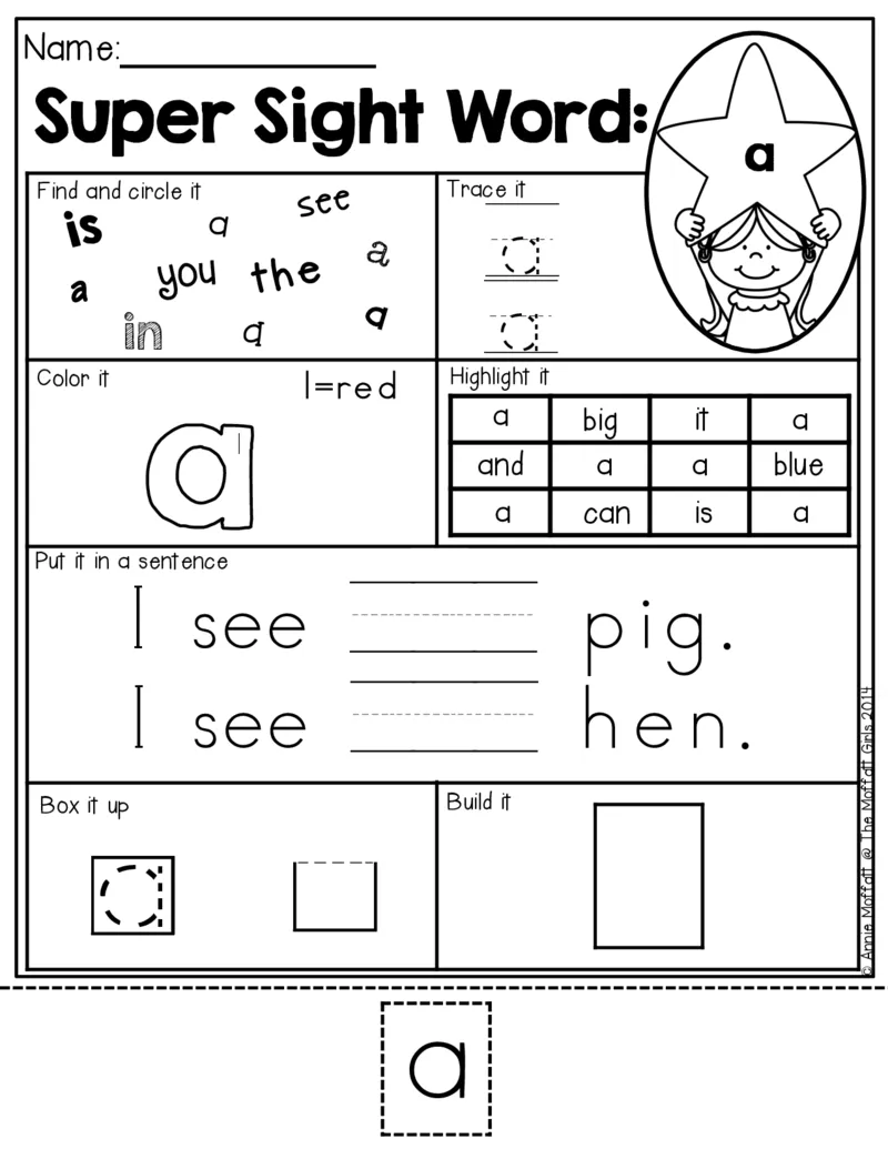 1自然拼读SightWords(启蒙阅读高频词）_幼小衔接全套_幼小衔接资料大全_幼小衔接资料1️⃣_017高频词翻翻卡500页_五个级别高频词SightWords练习纸​