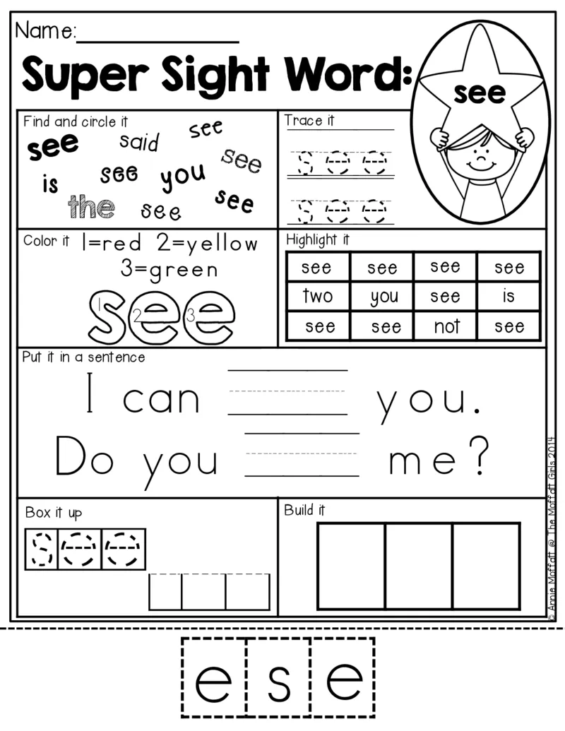 1自然拼读SightWords(启蒙阅读高频词）_幼小衔接全套_幼小衔接资料大全_幼小衔接资料1️⃣_017高频词翻翻卡500页_五个级别高频词SightWords练习纸​