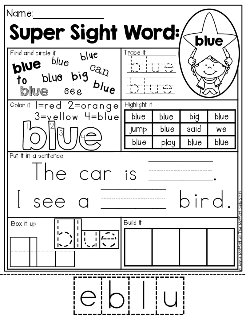 1自然拼读SightWords(启蒙阅读高频词）_幼小衔接全套_幼小衔接资料大全_幼小衔接资料1️⃣_017高频词翻翻卡500页_五个级别高频词SightWords练习纸​