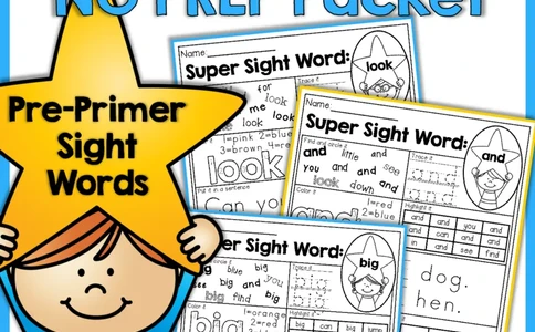 1自然拼读SightWords(启蒙阅读高频词）_幼小衔接全套_幼小衔接资料大全_幼小衔接资料1️⃣_017高频词翻翻卡500页_五个级别高频词SightWords练习纸​