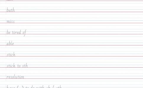 2025秋人教版八年级上册英语U6意大利字帖_初中英语新版_最新人教版英语八年级上册_新版_初中英语8上新更新第三套可选择_10单词默写+字帖_字帖