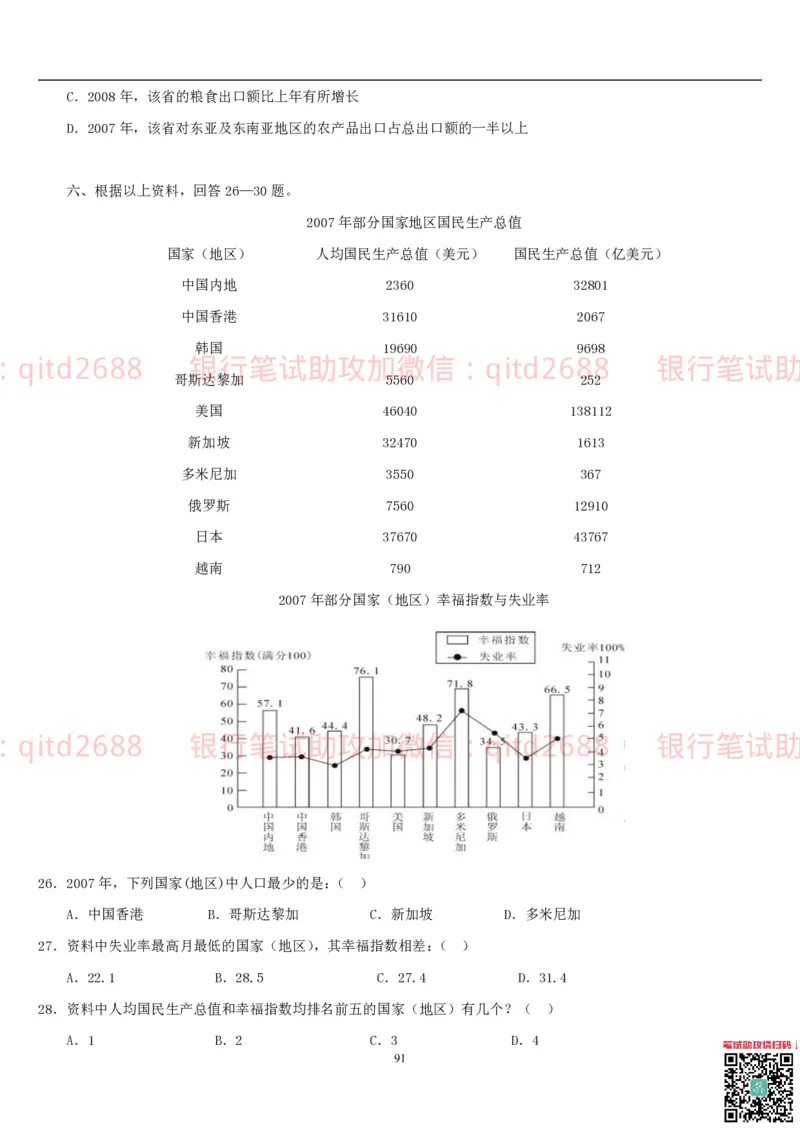 行测题库及答案详解一_2025春招题库汇总_银行题库-1_银行全套上岸资料_各银行笔试真题_邮储上岸资料_邮储银行招聘考试笔试复习资料_1.邮储银行行测专项（掌握解题技巧，多做题）