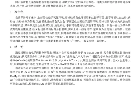 玉器-缅甸翡翠的光谱特征及呈色机理_X018-玉石珠宝鉴定教程最新合集_5、玉石鉴定专题全套课程_玉石电子书_玉石电子书