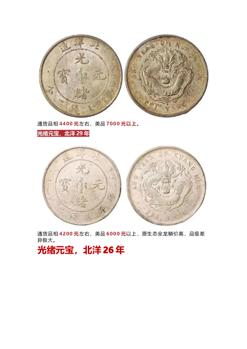 银元价格参考表_X017-奢侈品鉴定教程最新合集_5、寄卖行鉴定全套手册合集6套_银元古币鉴定资料