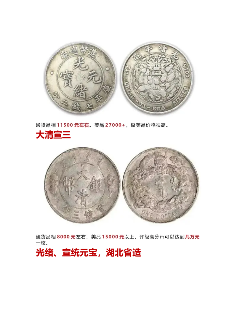 银元价格参考表_X017-奢侈品鉴定教程最新合集_5、寄卖行鉴定全套手册合集6套_银元古币鉴定资料