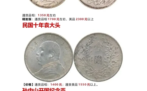 银元价格参考表_X017-奢侈品鉴定教程最新合集_5、寄卖行鉴定全套手册合集6套_银元古币鉴定资料