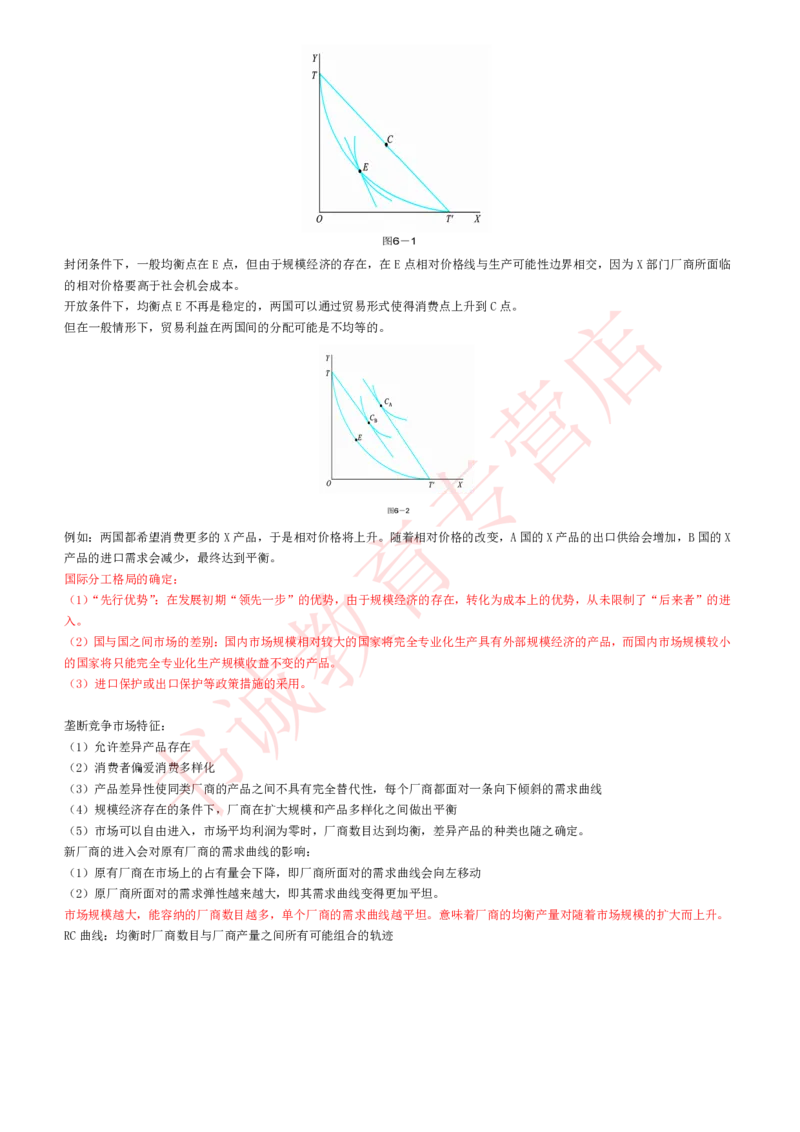 经济专项讲义--经济学考点归纳总结国际经济学归纳总结_2025春招题库汇总_十大行测题库_2023年十大热门题库更新中_09、易考汇总_银行笔试包含专业题_专项讲义