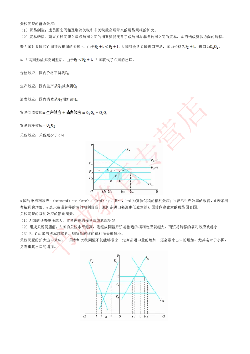 经济专项讲义--经济学考点归纳总结国际经济学归纳总结_2025春招题库汇总_十大行测题库_2023年十大热门题库更新中_09、易考汇总_银行笔试包含专业题_专项讲义
