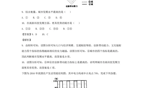 2018年高考地理试卷（浙江）（4月）（解析卷）_地理历年高考真题_新&middot;PDF版2008-2025&middot;高考地理真题_地理（按省份分类）2008-2025_2008-2025&middot;（浙江）地理高考真题