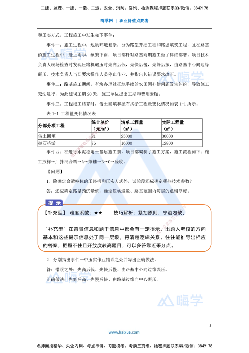 01.2025王欢-案例母题特训-（1）导学_2026年一级建造师_2026年一建市政_2025年一建市政SVIP_04-冲刺串讲✿考点强化✿小灶集训_35-市政《案例母题特训》王欢HX_讲义