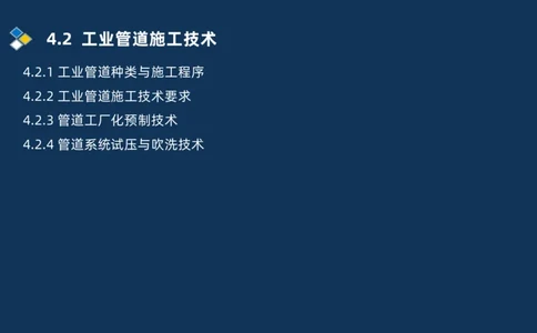 007-2025一建机电精讲工业管道施工技术_2026年一级建造师_2026年一建机电_2025年一建机电SVIP_02-基础精讲✿高端面授✿深度强化_19-机电《教材精讲班》刘忠海SMR_讲义