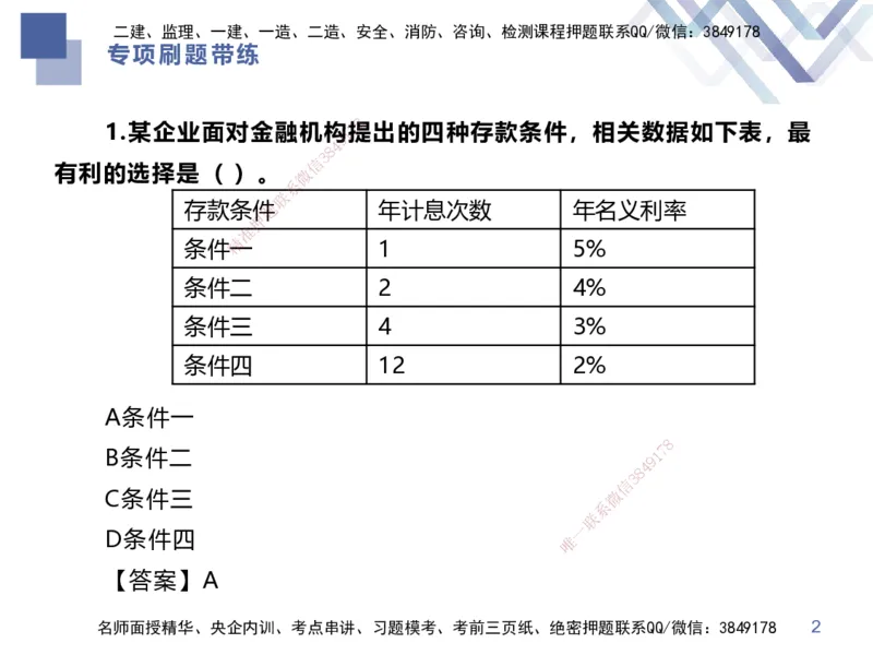 01.2025李理-专项刷题带练-经济1_2026年一级建造师_2026年一建经济_2025年一建经济SVIP_03-习题精析✿实战特训✿模考通关_44-经济《专项刷题带练》李理HX_讲义