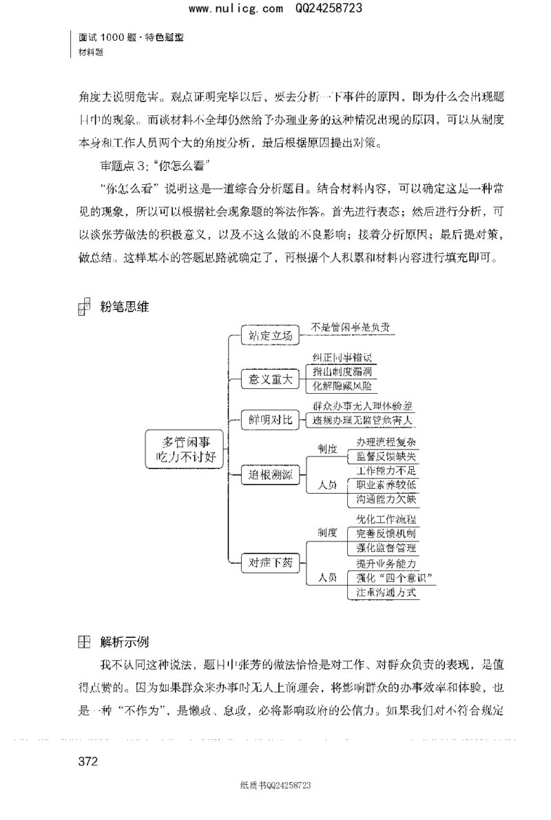 面试1000题（特色题型&middot;材料题）_2025春招题库汇总_十大行测题库_2023年十大热门题库更新中_09、易考汇总_银行面试_半结构化_粉笔面试1000题