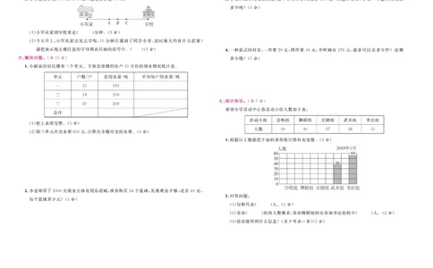 4.《期末小状元&middot;久为》数学4年级上册(人教版)卷_2024年人教版小学数学一二三四五六年级上册下册期中期末试a0747_期末总复习_《期末小状元》_小学数学《期末小状元》1-6上册（人教版）