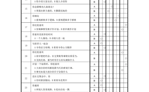 职业性格测试(2)_2025春招题库汇总_国企-运营商题库_电信笔试资料_最新_笔试_3测性格测试
