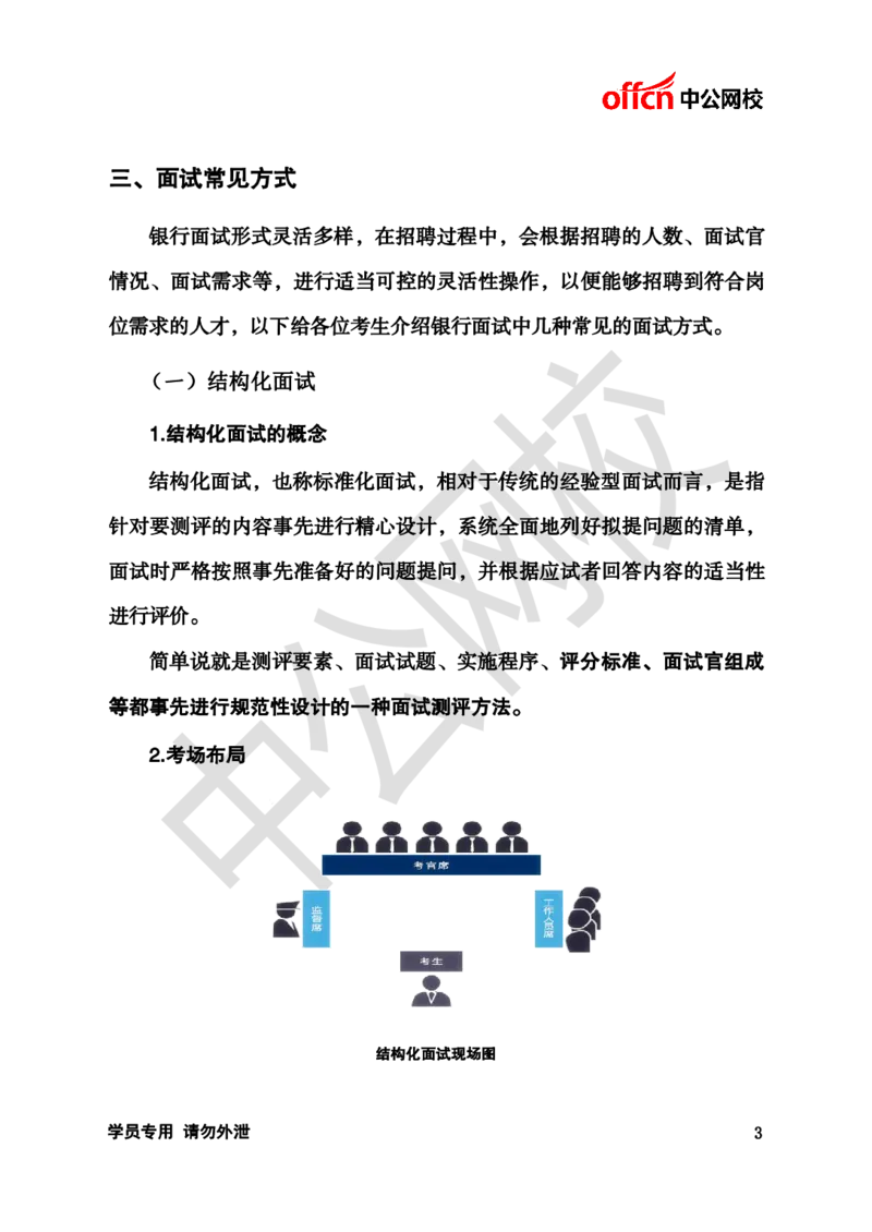 银行招聘商行面试理论《结构化》讲义_2025春招题库汇总_十大行测题库_2023年十大热门题库更新中_09、易考汇总_银行面试_半结构化