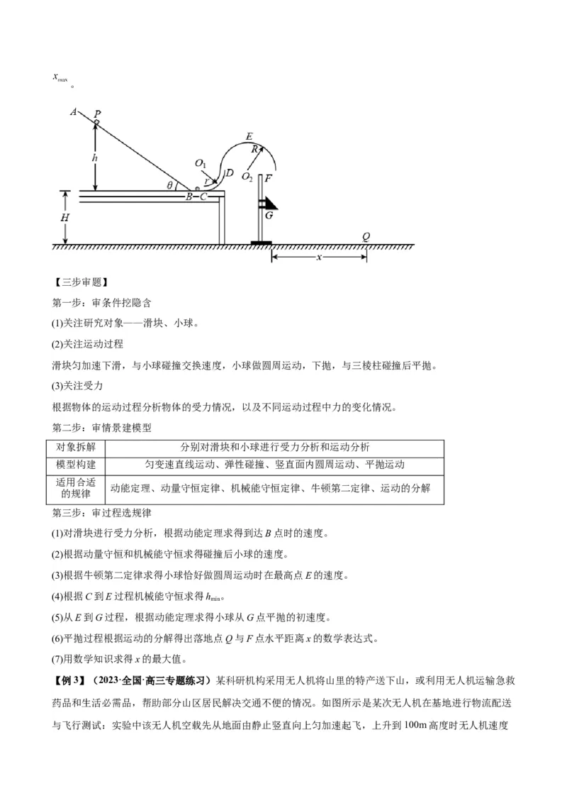 专题04计算题解题策略（原卷版）_2025高中物理模型方法技巧高三复习专题练习讲义_高考物理备考技巧
