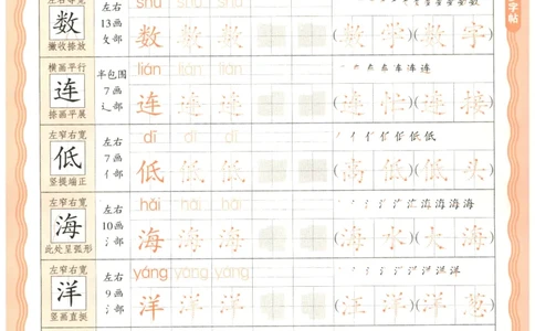 25秋王朝霞活页同步字帖-2年级上_25秋《王朝霞语文活页同步字帖》1-6上