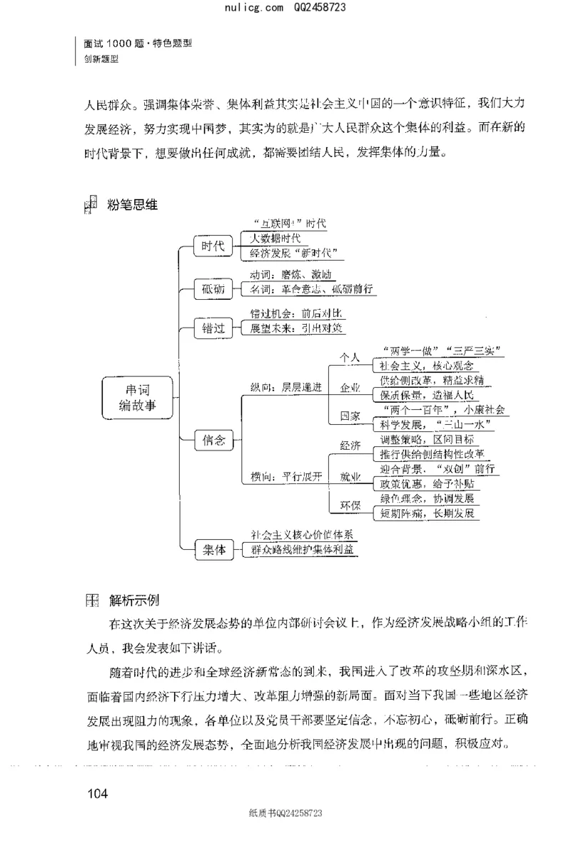 面试1000题（特色创&middot;新题题）_2025春招题库汇总_十大行测题库_2023年十大热门题库更新中_09、易考汇总_银行面试_半结构化_粉笔面试1000题
