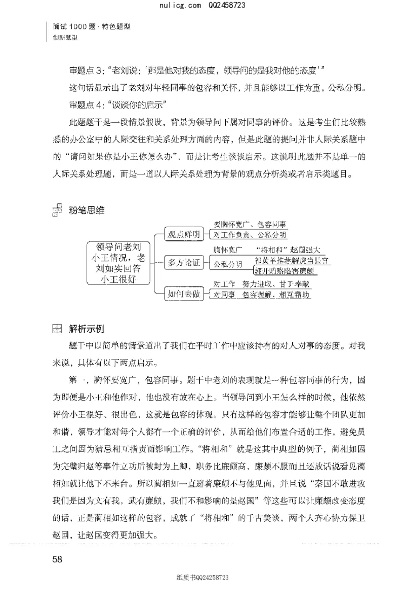 面试1000题（特色创&middot;新题题）_2025春招题库汇总_十大行测题库_2023年十大热门题库更新中_09、易考汇总_银行面试_半结构化_粉笔面试1000题