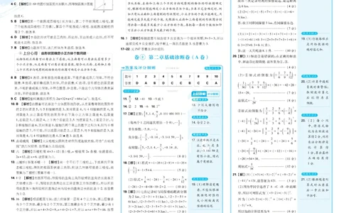 2026《初中上分卷&bull;数学》7上(BS)解析册_2026版初中《必刷题上分卷》7年级上册（7科全套）_2026《初中上分卷&bull;数学》7上（北师版）